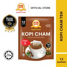 Kluang TV Coffee Kopi Cham (12 individual sachets x 1 pack)